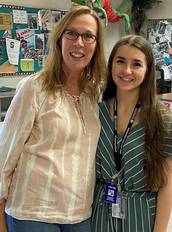 Kathleen Cornelius and Jalynn Pagano
