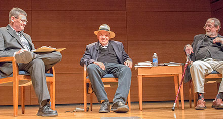 Visiting Writers Series panel, April 2016