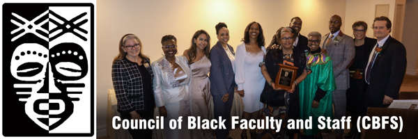 Participants at the Council of Black Faculty and Staff Awards Dinner and Dance