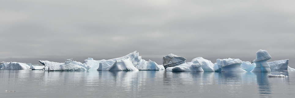 melting iceburg
