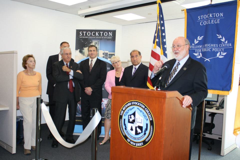 Herman giving a speech