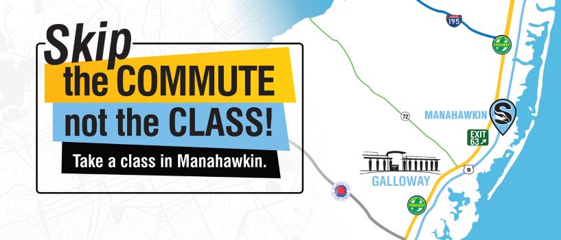 Consider a change of view: Take classes at Stockton's Manahawkin Instructional Site!