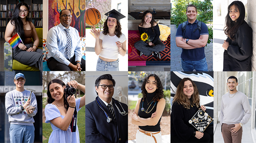A collage of the Featured Graduates for Class of 2024