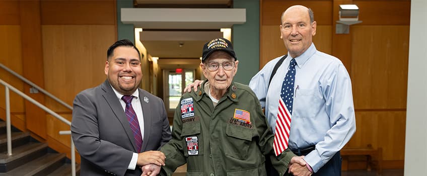 Irvin Moreno-Rodriguez, Andrew 'Tim' Kiniry and Doug Calvi