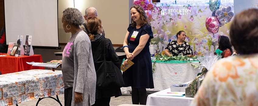 Christine Ferri at Stockton Successful Aging Festival