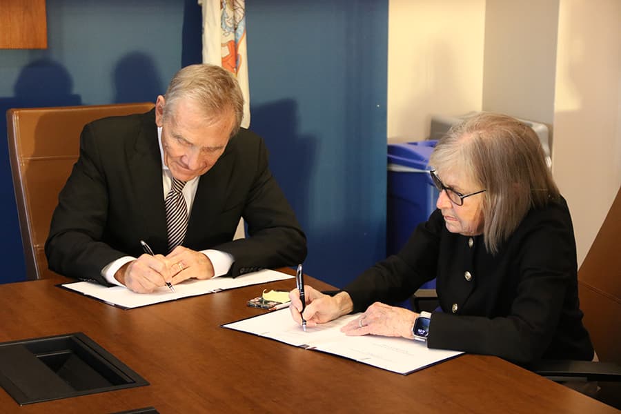 Bill Gormley and Ginny Gormley