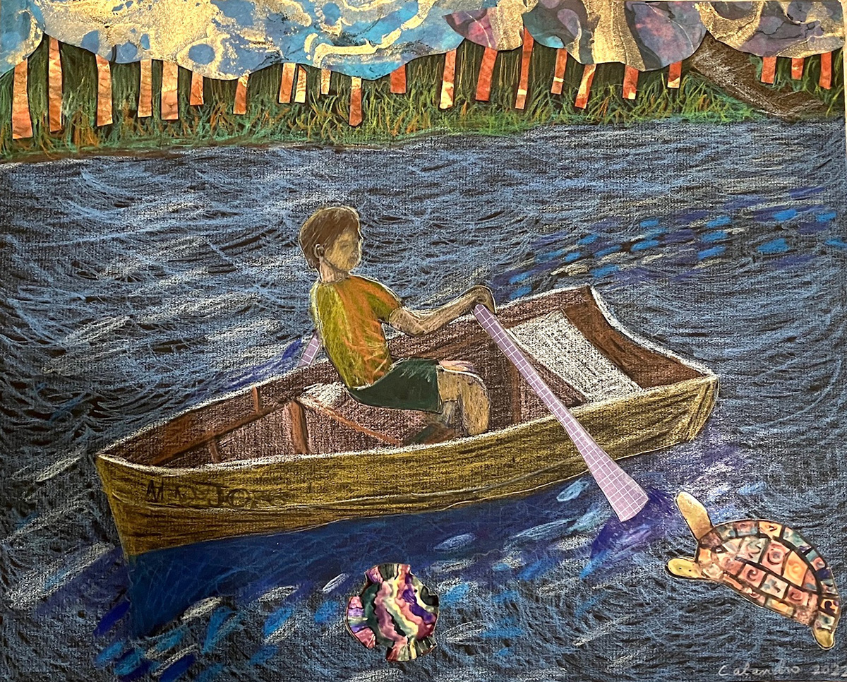 noyes-museum-exhibit-climate2 Ann Calabro Rowboat