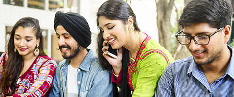South Asian students