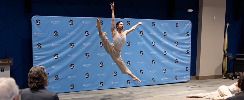 dancer performs at Arts and Culture Summit