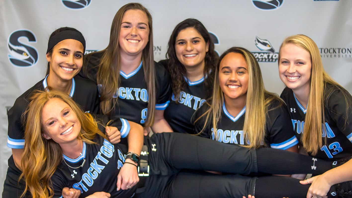 Women's Senior Softball players