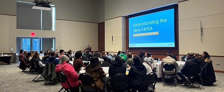 Financial Aid Office workshop