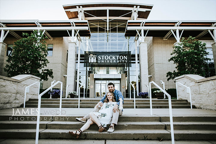 Chelsea Walker '17 and Michael Vinci '17.