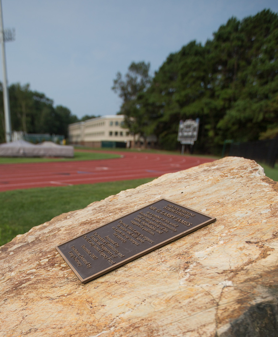The G. Larry James Memorial.